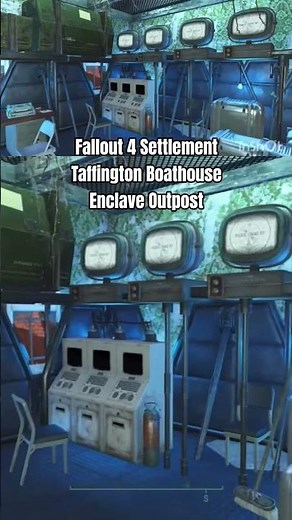 Taffington Boathouse Enclave Outpost Communication Center 1 no mods Fallout 4 Settlement #gameplay
