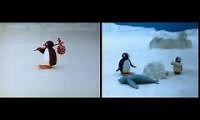 Mix of 2 videos from youtube : Pingu Season 2 (2 episodes at once)