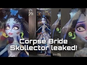 MONSTER HIGH NEWS! Corpse Bride Emily Skullector doll leaked!