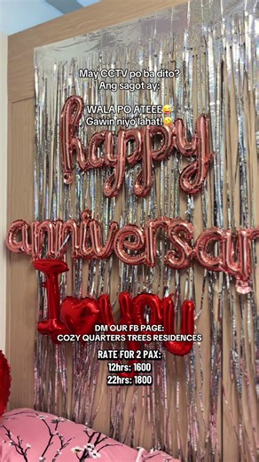 Laging tanong niyo yan e no? Wala po dito nyan🤣🤣🤣 #QuezonCityStaycation #TreesResidences #tiktokviral #fyp