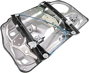 A-Premium Electric Power Window Regulator with Panel Without Motor Replacement for Mercedes-Benz X204 GLK250 GLK350 2010-2015 Front Left Driver Side