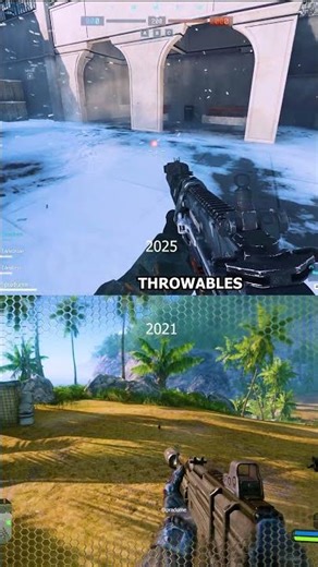 Throwables Battlefield 6 Crysis Remastered #shorts #battlefield
