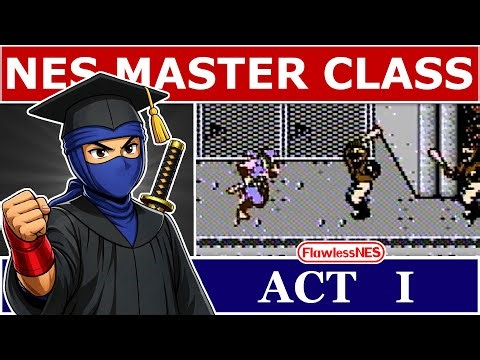 NES Master Class – Ninja Gaiden (Act - 1) No Damage Guide
