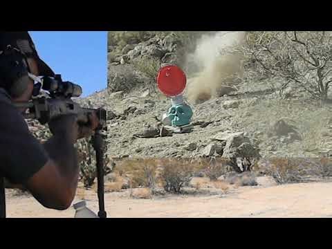 3 rifles 160 yards hi point 9mm carbine did good ar-15 group the best 30-06 so so