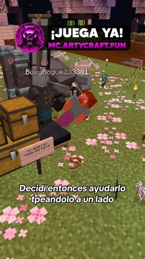 Este jugador se quedó atrapado en mi servidor 🤣 #minecraft #server #java #bedrock