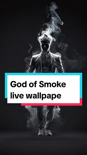 God of Smoke Live Wallpaper | 4K Smoking Backgrounds
