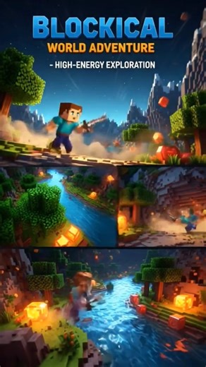 “Blockical World Adventure – High-Energy Exploration”#minecraft #viralvideo#viralshorts#viralreels