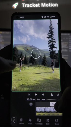 Test Motion Tracking Video Editor App for Android