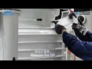 diffusion pump oil changing and cleaning process