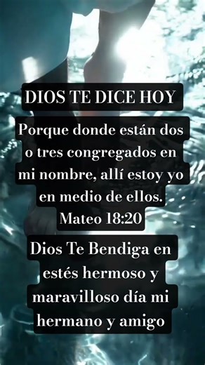 🛐✝️ DIOS TE DICE. Mi querido hermano hoy nuestro señor Jesucristo estás a tu lado🛐✝️