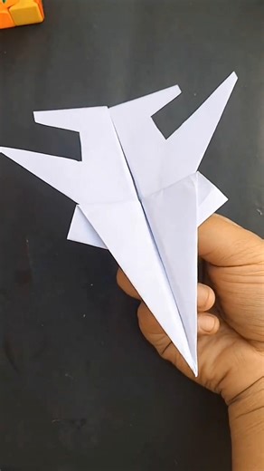 Making a super plane tutorial 💀 #youtubeshorts #shortvideo #diy #paperairplane #craft #paperart
