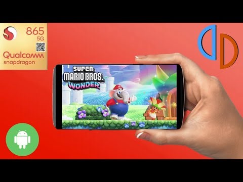Yuzu Android Emulator Super Mario Bros. Wonder | Snapdragon 865 | Xiaomi Mi 10T Pro + Settings