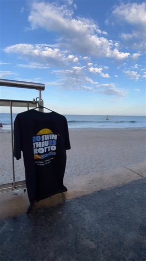 The 2025 Swim Thru Rotto shirts have arrived! For those with pre-orders you can collect these when you register on Saturday 6 December between 10:00am - 11:15am. There will be limited stock available at the mech stand on the day! See you Saturday!! | Swim Thru Rotto