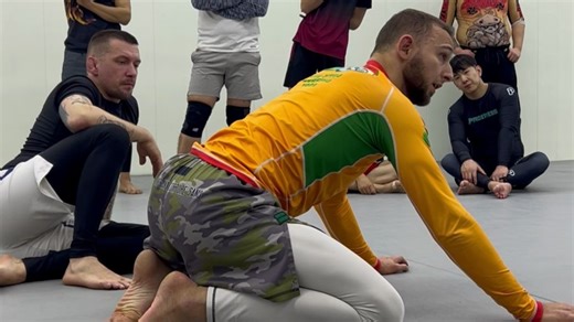 NoGi封闭式拿背钟摆、翻过腿k411、防过腿Kguard反击、411反击