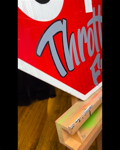 Wet paint Wednesday … the @alpha6paint McKeag’s Black flows like warm honey being squeezed from a microwaved plastic bear… trust me… #wednesday #art #daily #mckeagart #goodvibes #fashion #grind #wetpaint #iowa | Darren McKeag