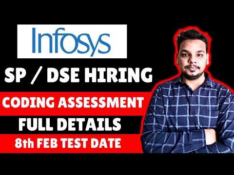 Infosys SP/DSE Hiring | Coding Assessment | Infosys Coding Questions | Specialist Programmer Trainee