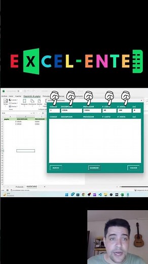 Como hacer un punto de venta en excel con macros #tutoriales #excelavanzado #programmingtutorial