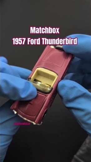 Matchbox 57' Ford Thunderbird #matchbox #diecast #hotwheels #2026 #fordthunderbird #smallmodelcar