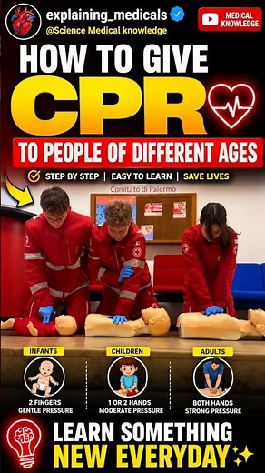 How to Perform CPR for Infants, Children & Adults ❤️ | Save a Life in Minutes