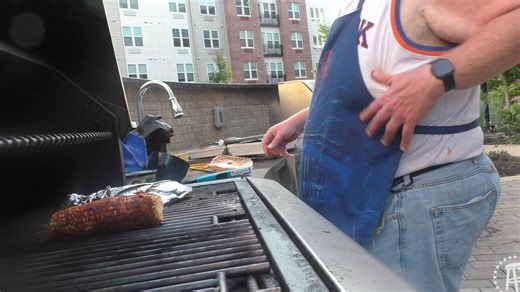 Tank Cooks Sweet and Spicy Grilled Chicken Thighs