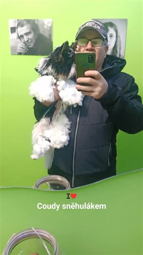 Coudy | 15.2.2026 Tak vám musím podat včerejší hlášení z terénu, psí tlapkou a s mírným zadýcháním. Včera večer u nás totiž napadl nádherný, ale... | Instagram