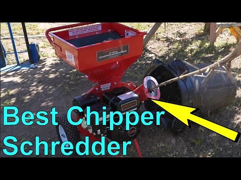 Predator 6.5 HP 212 Chipper Shredder Test/Setup (62323)