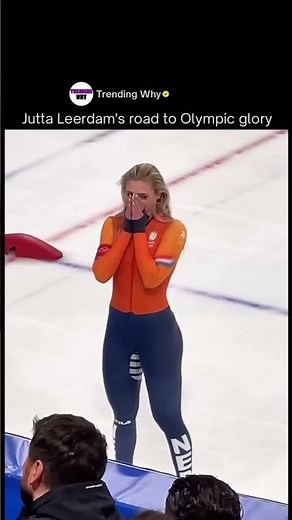 Jutta Leerdam Dominating the Ice 🥶🔥 #shorts