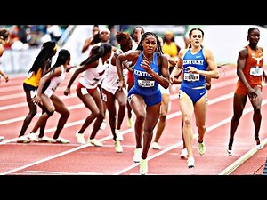 OMG Watch Abby Steiner pulls off the CRAZIEST 4x400m comeback from 25m and destroyed Alfred