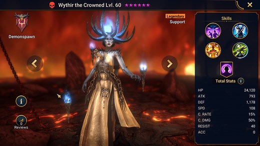 Wythir the Crowned - HellHades - Raid Shadow Legends