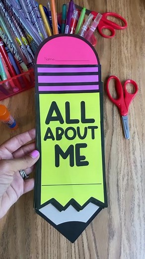 All About Me Paper Craft for Kids
