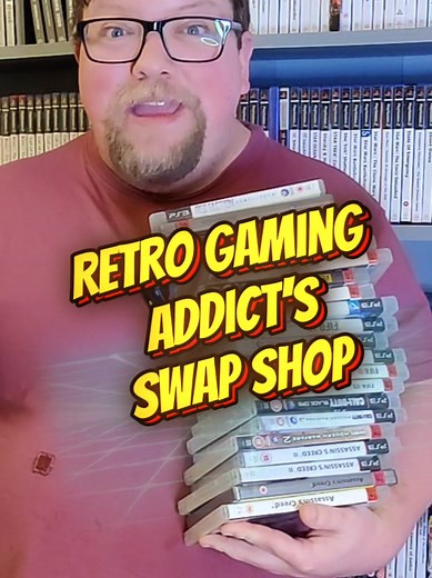 Retro gaming Swap shop update #ps3 #Retrovideogames #videogamecollector #ps2games #swapshop