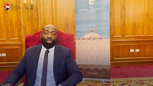 Ben Adofo, Senior Assistant Registrar of the Faculty of BAEPS, gives encouraging advice to students to foster their dreams. Join the visionary leaders of tomorrow through our array of industry-aligned majors and earn your dual degree from the UK with our undergraduate programmes in partnership with London South Bank University and Queen Margaret University. #StandOutChooseBUE and apply now through the link below! https://www.bue.edu.eg/admissions2022-23/ Register now for a Campus Tour https://ww