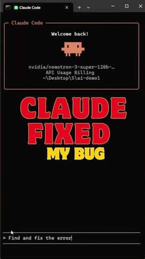 Claude Fixed My Bug in Seconds ​