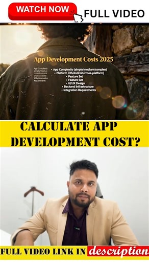 Mobile App Development Cost | app banana me kitna paisa lagta hai | app kaise banaye #Shorts
