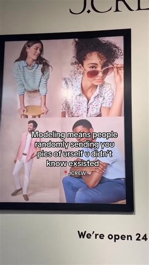 I love my job sm @J.Crew ❤️ #modeling #model #jcrew #modelinstore | Modeling