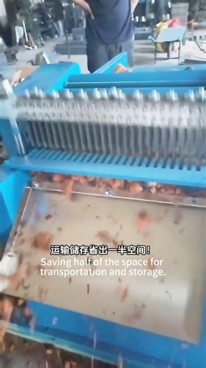 Who's still cutting coconut shells by hand?