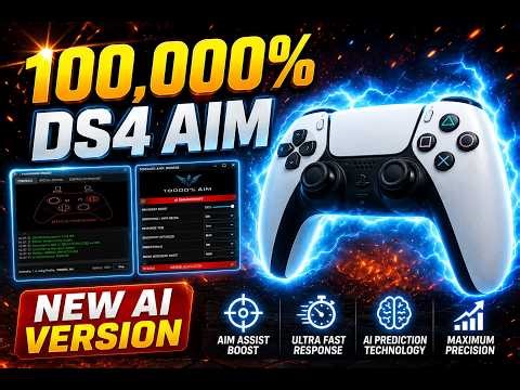 WARZONE DS4Windows AI FULL AIM 🤖 Controller Aiming By Itself!?