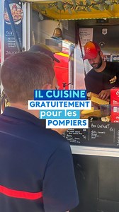 🤝🔥 Alexandre Beckers, un jeune restaurateur de Montredon dans l'Aude est allé avec son food truck offrir des repas aux pompiers qui luttent contre les incendies qui ravagent les environs de Narbonne. 👉 Un article à lire sur France 3 Occitanie (lien en 1er commentaire) #incendies #feu #aude #occitanie #pompiers #narbonne | France 3 Occitanie