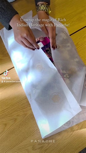 Let's unwrap this stunning ensemble that pay homage to craftsmanship, tradition, and a touch of sartorial sophistication 💜 Indianwear is a joyful embrace of the rich heritage that makes every outfit a statement. Flaunt your love for ethnicwear with Panache 🤍💫 #PanacheStyle #easyindianwear #TraditionalChic #OutfitReveal #BollywoodStyleStatement #indianwearincanada #indianwearabroad #Embroideredsuitsabroad #fusionjewelleryabroad #ethnicoutfitsinspo #cardspartyoutfit #indianoutfitinspiration #go