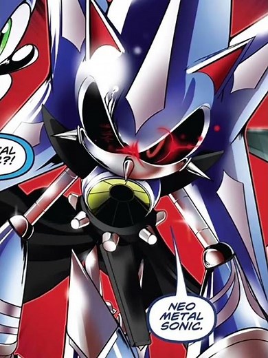 Check out my IDW Neo Metal Sonic Comic Dubs! #sonic #sonicthehedgehog #sega #neometalsonic #idwsonic