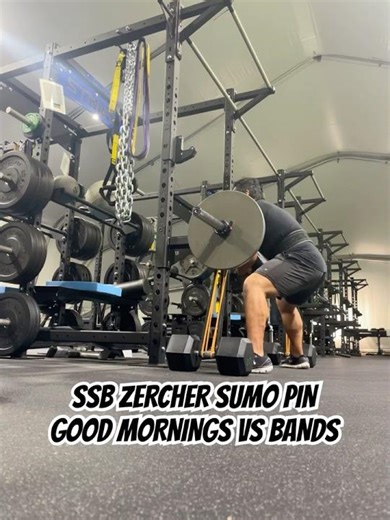 SSB Zercher Sumo Pin Good Mornings vs Bands