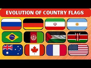Evolution of Country Flags (Year 2024-2124) | Changing Flags History