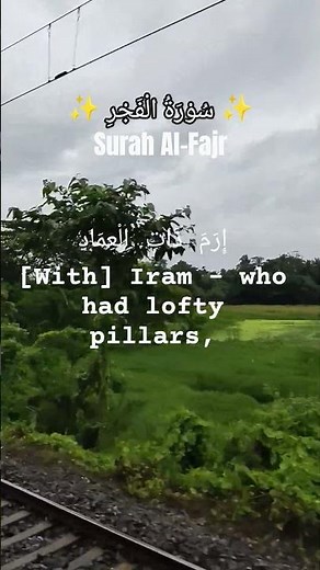 Surah Al Fajr Arabic and English Translation | Soothing Quran Recitation with Beautiful Meaning |