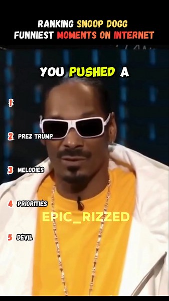 Ranking the funniest Snoop Dogg moments on internet 😂