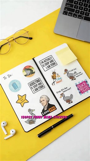 130PCS Funny Saying Sticker Pack - Snarky, Sarcastic Bold Humor Vinyl Waterproof Meme stickers for laptop, computer, water bottle, ipad, phones bumper folding chair sticker pack