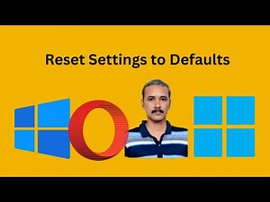 How to Reset Opera Web Browser on Windows 11 or 10 | GearUpWindows Tutorial