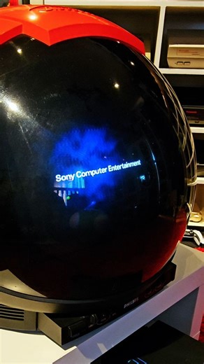 David Wellman on Instagram: "Sony Ps2 start up on a Space helmet crt tv. I had many requests for this reel after the Ps1 boot up on the Philips Discoverer crt. Blacks aren't a strong point of this crt, but I hope you all like the reel anyway. TB to this reel with the Philips Discoverer crt and ps2 for those who haven't seen it. It's always good to see a ps2 boot up. 😁 #playstation2 #retrogamer #philipsdiscoverer #nostalgia #ps2"