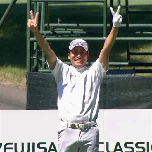 フジテレビゴルフ【公式】 on Instagram: "ロピアフジサンケイクラシック2025⛳️ 【最終日】 今日のスーパープレー✨ 16番ホールで#竹安俊也 選手が自身初のホールインワンを達成！ 📺放送スケジュールはこちら⬇️ https://www.fujitv.co.jp/sports/golf/fsc/index.html #ロピアフジサンケイクラシック #富士桜にはドラマがある"