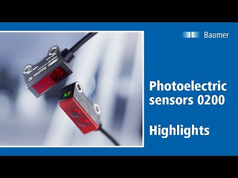 Baumer | Photoelectric miniature sensors O200 | Unrivalled reliability in object detection