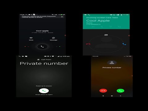 Meizu vs Private number call / Incoming calls